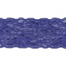 stretch kant 8 cm kobaltblauw