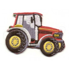 tractor applicatie zijkant  rood