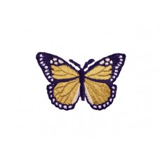 vlinder applicatie goud